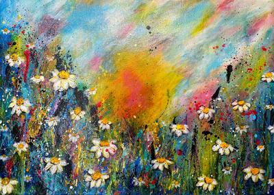 Daze of Daisies Original Painting