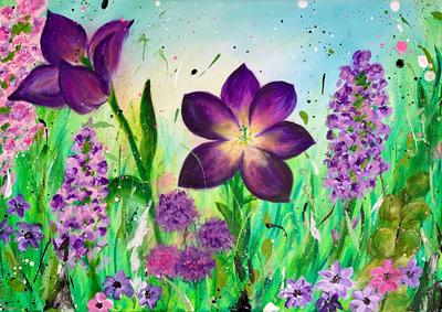 Spring Daze Original Fine Art Painting